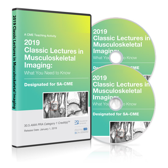 2019-Classic-Lectures-in-Musculoskeletal-Imaging-DVD-Pack.jpg Classic Lectures in Musculoskeletal Imaging 2019 - Image 1