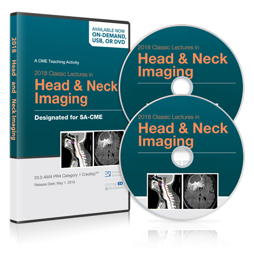 2018-Head-and-Neck-Imaging-DVD-Pack.jpg Classic Lectures in Head & Neck Imaging 2018 - Image 1