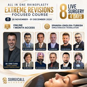 آموزش رینوپلاستی ترمیمی Surgicall Academy 2024