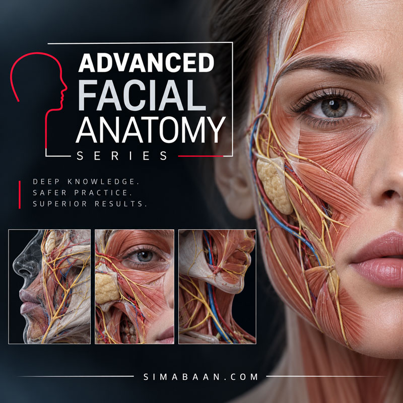 advanced-facial-anatomy-series آموزش آناتومی پیشرفته صورت برای تزریقات زیبایی