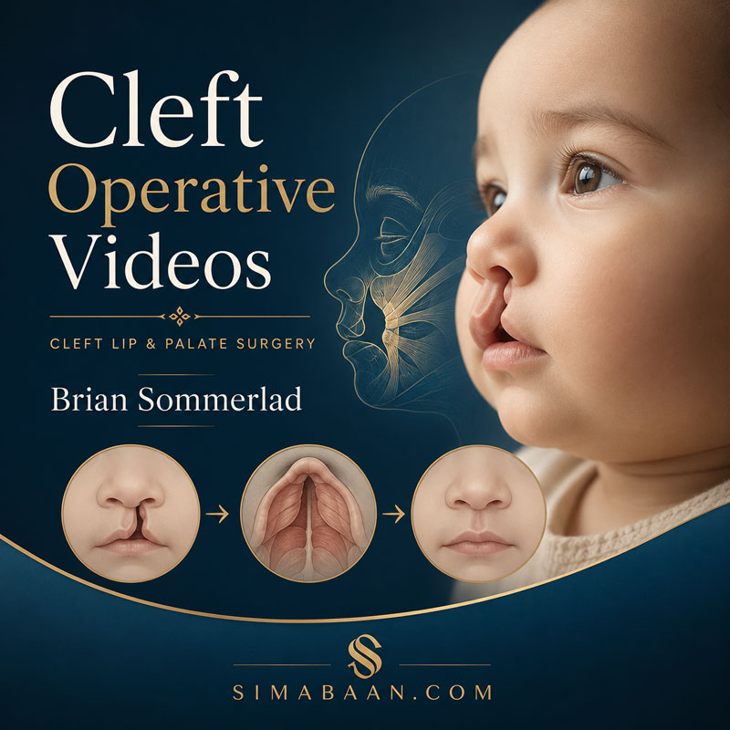 cleft-operative-videos-brian-sommerlad آموزش جراحی شکاف لب و کام با Brian Sommerlad