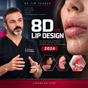 آموزش تزریق و طراحی فیلر لب 8D با Dr Tim Pearce