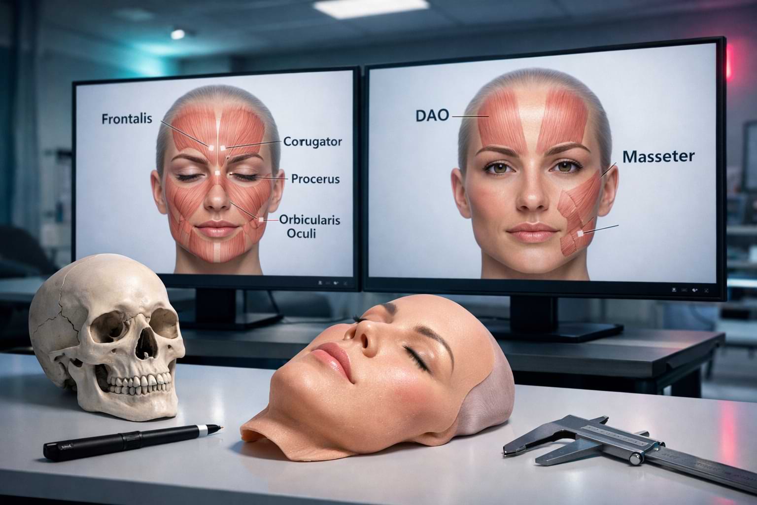 دوره Novice – Basic Anatomy for Neuromodulators آموزش آناتومی پایه تزریق بوتاکس با تدریس Dr. Sebastian Cotofana