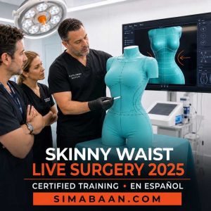 دوره AX Academy Skinny Waist 2025 آموزش جراحی زنده کانتورینگ کمر و RibXcar