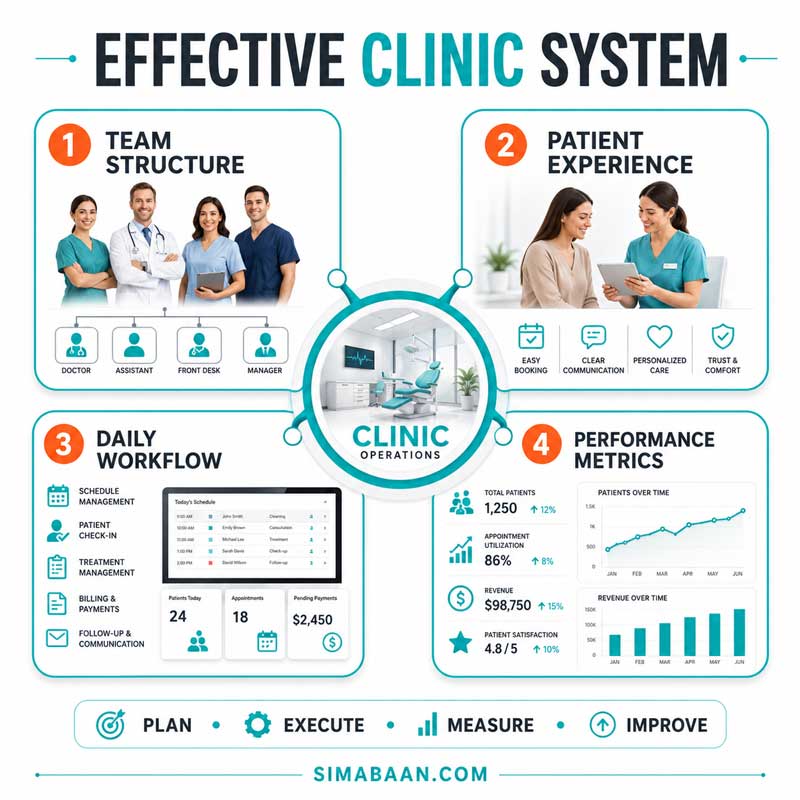 دوره Development of an Effective Clinic Management System آموزش مدیریت کلینیک با Tyler Williams