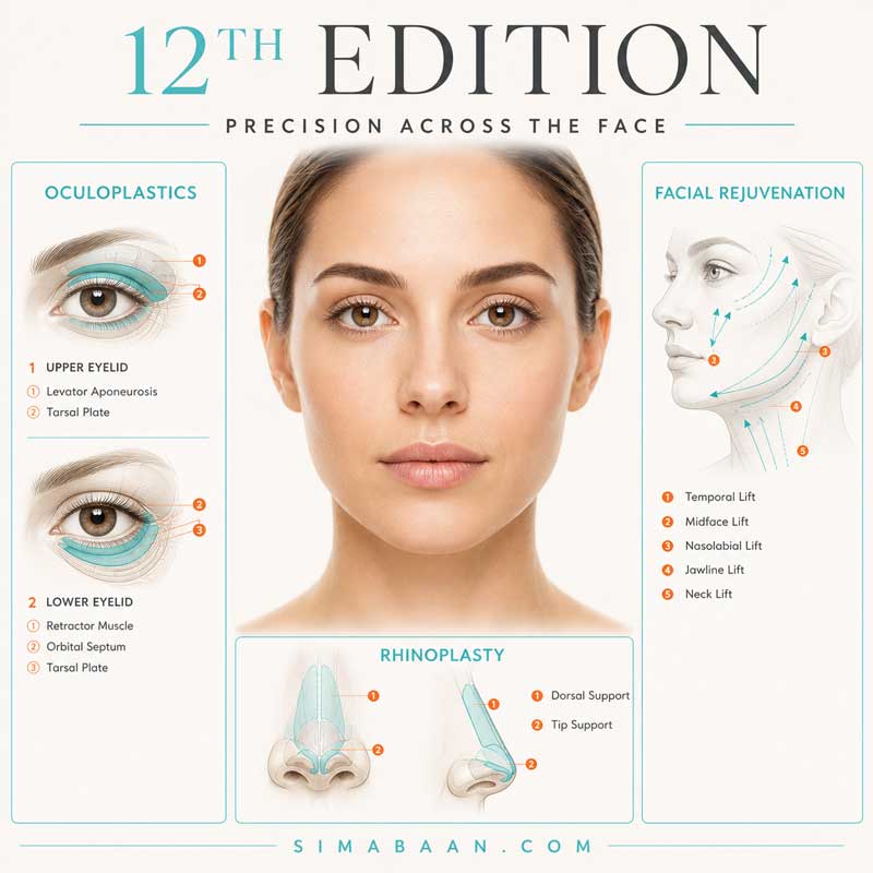 دوره My Face Academy 12th Edition آموزش Oculoplastics Facial Rejuvenation and Rhinoplasty