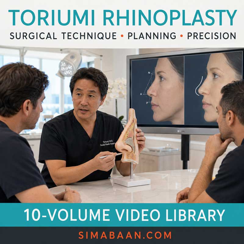 دوره Toriumi Rhinoplasty Video Library آموزش رینوپلاستی ساختاری و ترمیمی