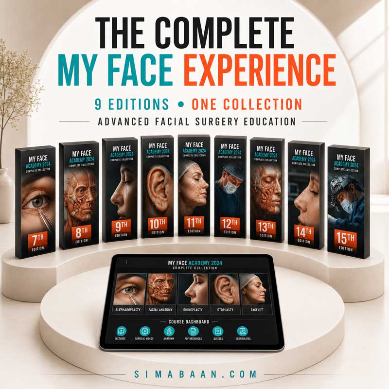 My Face Academy 2024 پکیج کامل آموزش جراحی پلاستیک صورت