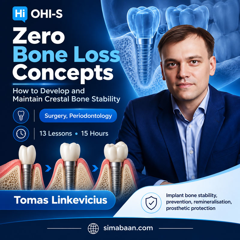 Zero-Bone-Loss-Concepts,-How-to-Develop-and-Maintain-Crestal-Bone-Stability آموزش حفظ استخوان کرستال اطراف ایمپلنت در دوره Zero Bone Loss Concepts